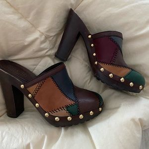 Coach Patchwork Heels